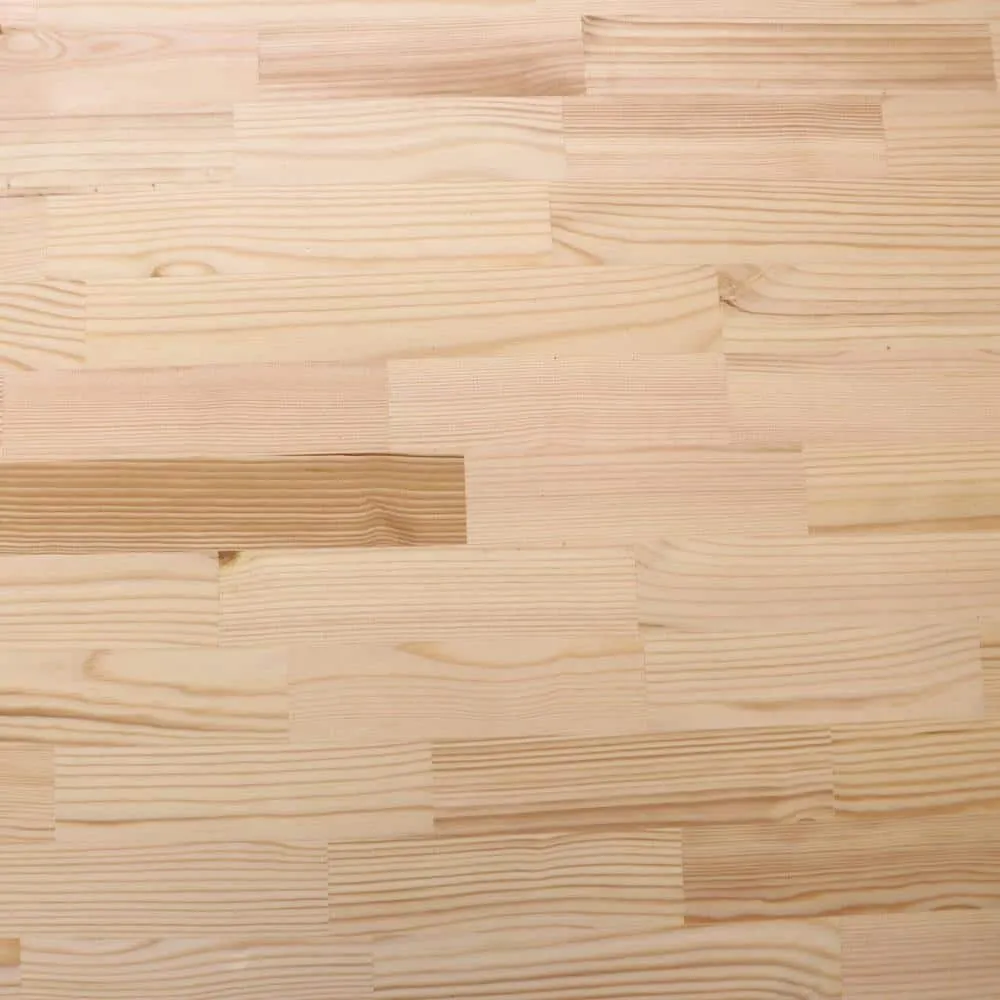 HARDWOOD REFLECTIONS 4 ft. L x 30 in. D Unfinished Nordic Pine Solid Wood Butcher Block Standard Desktop Countertop With Eased Edge, photo 7 of 10