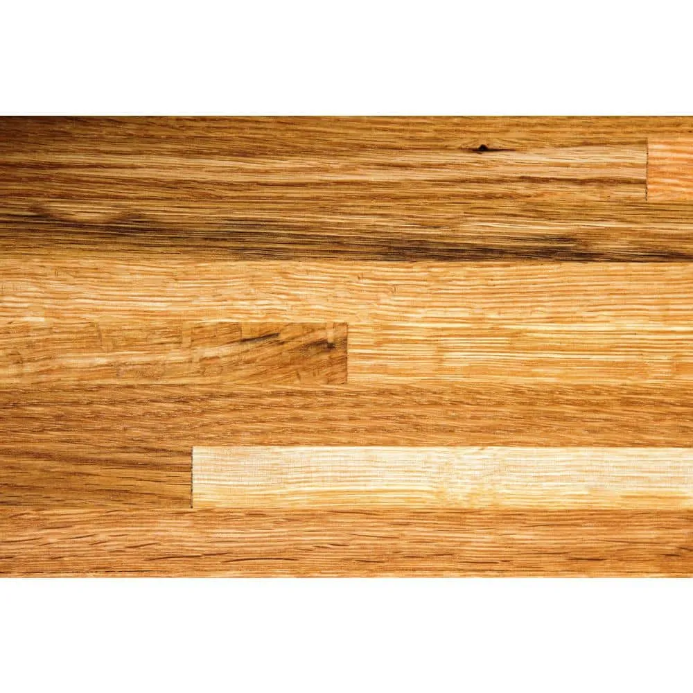 Unfinished White Oak 4 ft. L x 25 in. D x 1.5 in. T Butcher Block Countertop, photo 5 of 5