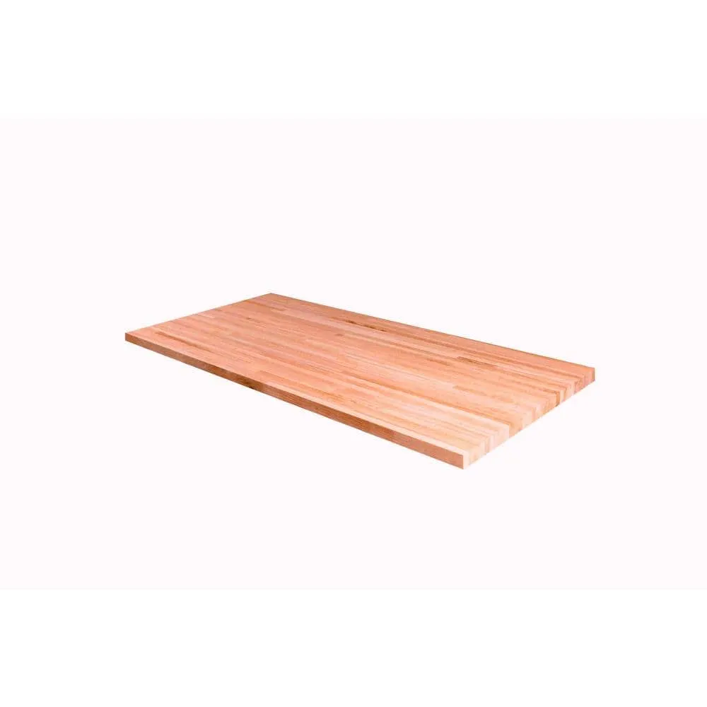 Unfinished White Oak 4 ft. L x 25 in. D x 1.5 in. T Butcher Block Countertop, photo 2 of 5