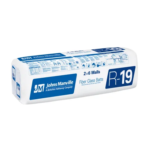 R-19 Kraft Faced Fiberglass Batt Insulation