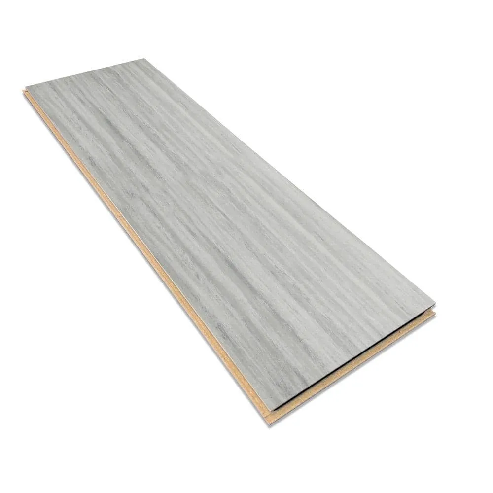 Marmoleum Cinch Loc Seal Urban Silver 9.8 mm T x 11.81 in. W x 35.43 in. L Waterproof Laminate Floor Tile (20.34 sq. ft./Case), photo 3 of 6