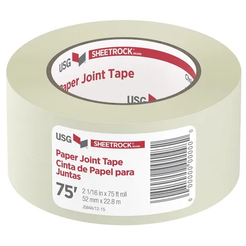 2-1/16 in × 75 ft Paper Drywall Joint Tape