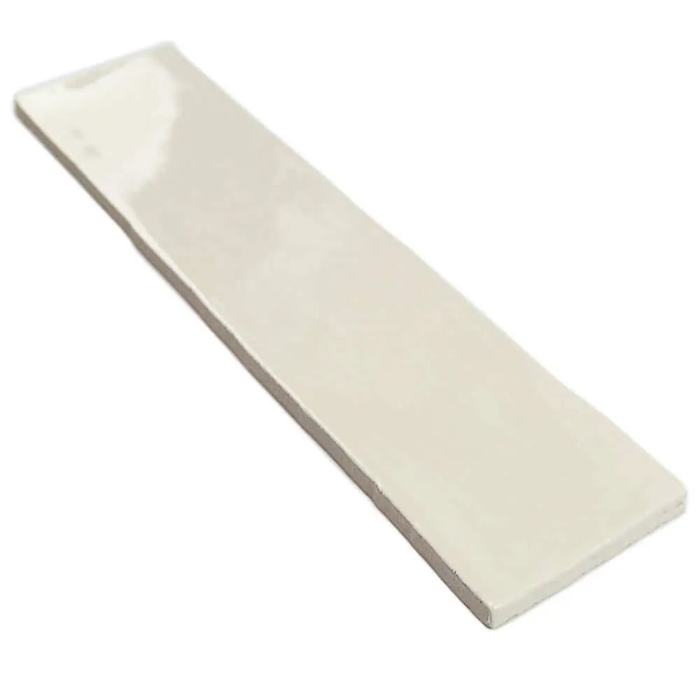 Ivy Hill Tile Catalina Vanilla 3 in. x 12 in. x 8 mm Polished Ceramic Subway Wall Tile (10.76 sq.ft./case), photo 5 of 7