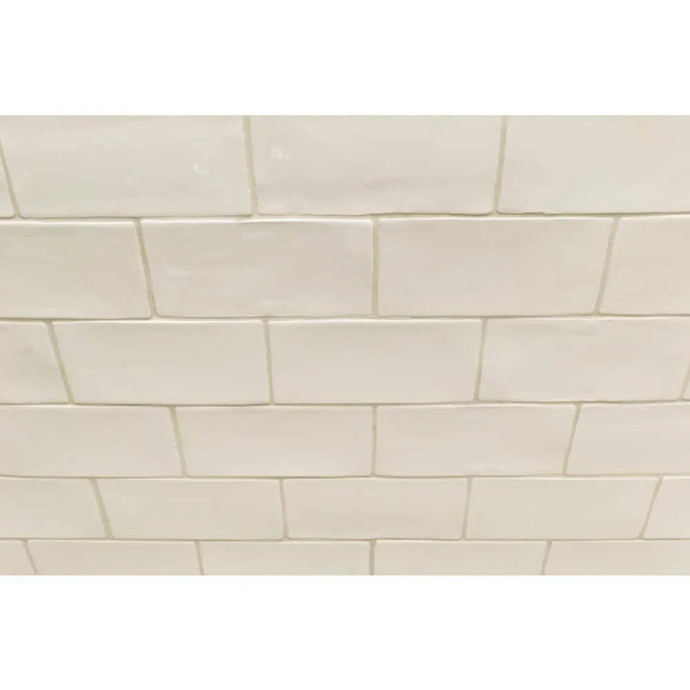 Ivy Hill Tile Catalina Vanilla 3 in. x 6 in. x 8 mm Polished Ceramic Subway Wall Tile (5.38 sq. ft./case), photo 5 of 8