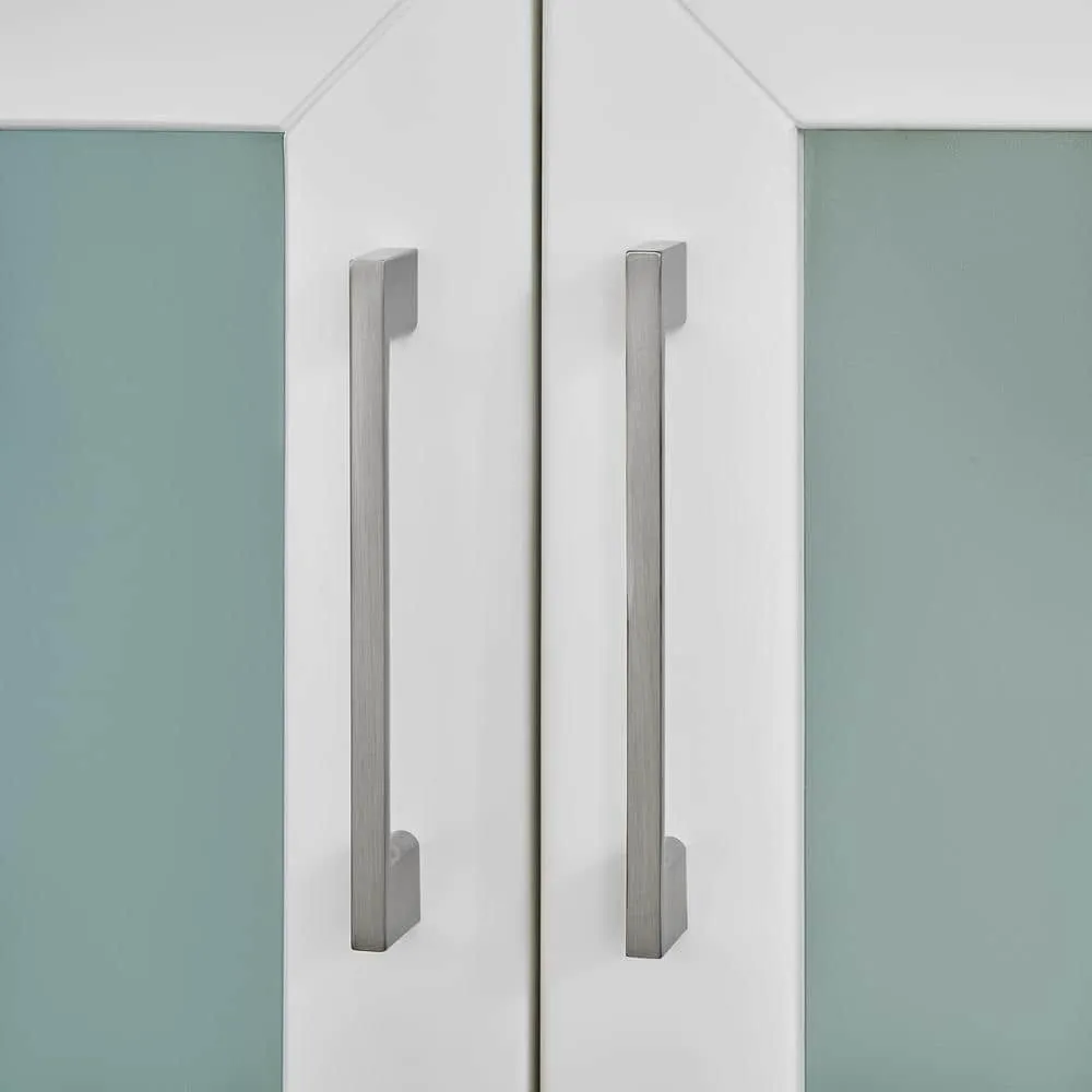 Vanity Art Brescia 24 in. W x 18 in. D x 36 in. H Bath Vanity in White with Vanity Top in White with White Basin and Mirror, photo 7 of 8