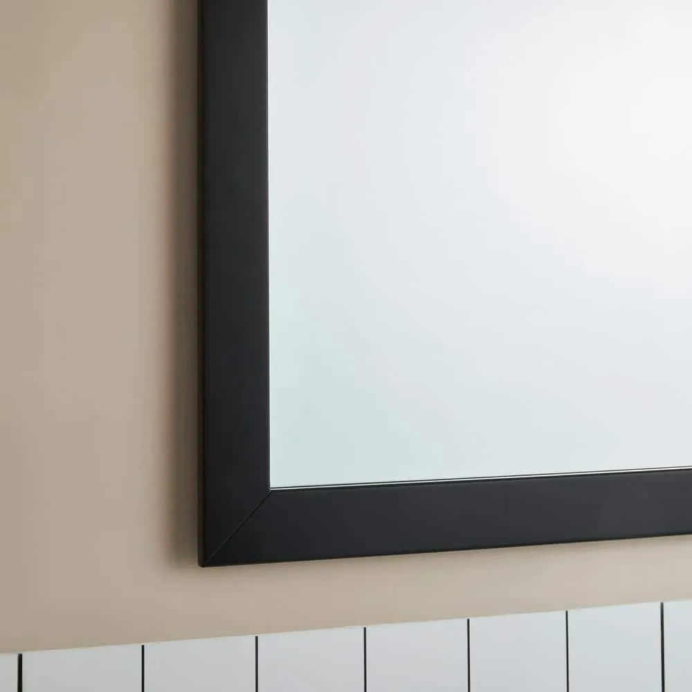 Vanity Art Brescia 54 in. W x 18 in. D x 36 in. H Bathroom Vanity in Espresso with Vanity Top in White with White Basin and Mirror, photo 9 of 12