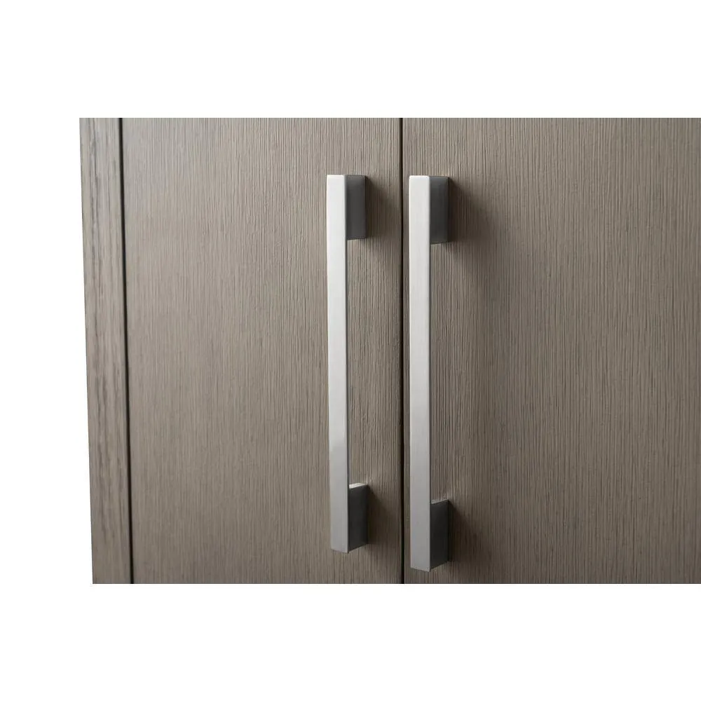 Vanity Art 30 in. W x 18.5 in D x 34 in. H Single Sink Bathroom Vanity Cabinet in Driftwood Gray with Ceramic Top, photo 14 of 14