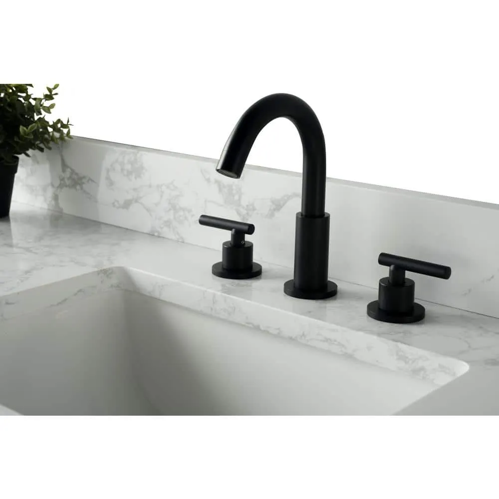 Vanity Art 42 in. W x 22 in. D x 34 in. H Single-Sink Bathroom Vanity in Natural Oak with Engineered Marble Top in Arabescato White, photo 13 of 13