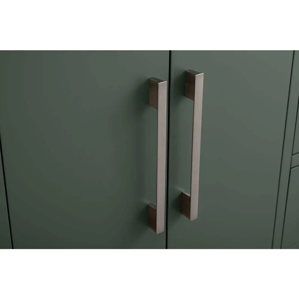Vanity Art 42 in. W x 22 in. D x 34 in. H Single Sink Bathroom Vanity Cabinet in Vintage Green with Engineered Marble Top, photo 12 of 12