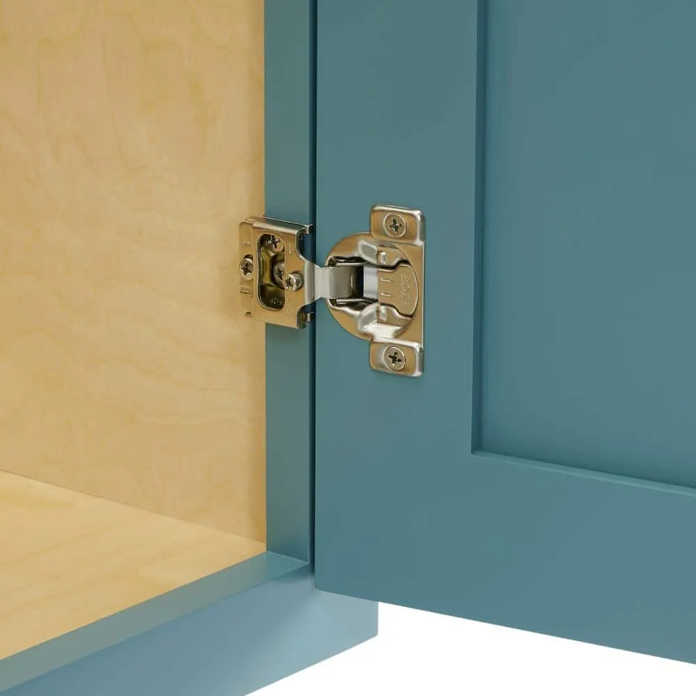 Vanity Art 36 in. W. x 21 in. D x 32.5 in. H 2-Left Drawers Bath Vanity Cabinet without Top in Sea Green, photo 4 of 7