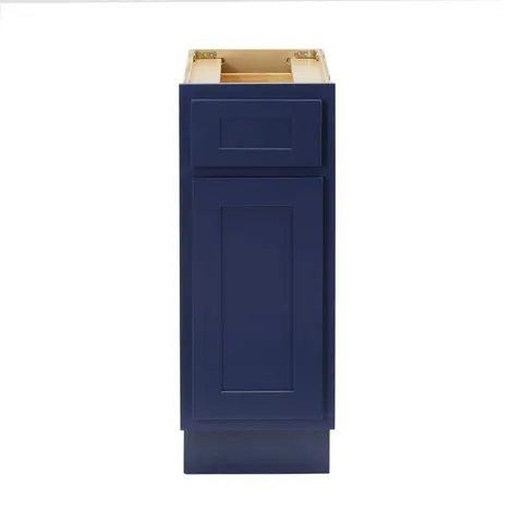 Blue Bath Vanity Cabinet