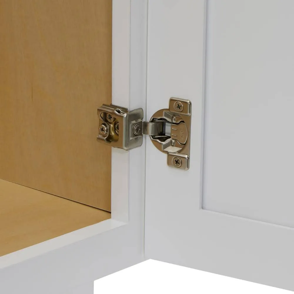 Vanity Art 36 in. W x 21 in. D x 32.5 in. H 2-Left-Drawers Bath Vanity Cabinet without Top in White, photo 6 of 7