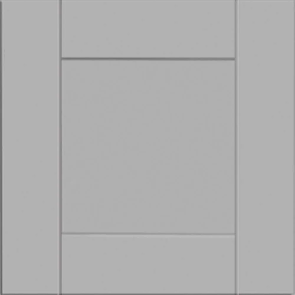 Contractor Express Cabinets Arlington Veiled Gray Plywood Shaker Stock Assembled Base Kitchen Cabinet Soft Close 36 in W x 24 in D x 34.5 in H, photo 5 of 11