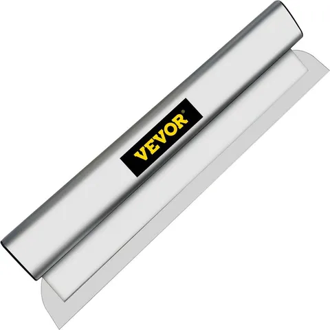 Drywall Skimming Blade 24 In. Smoothing Knife European Stainless Steel Construction Knife Aluminum Blade Profile