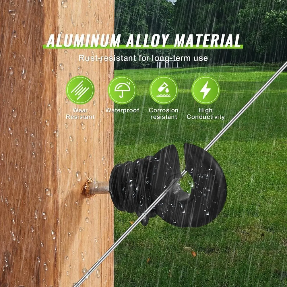 VEVOR 16 Gauge Aluminum Wire for Electric Fencing, 1640 ft. 500 M Electric Fence Wire, Portable Fencing Wire, Aluminum Alloy, photo 3 of 8