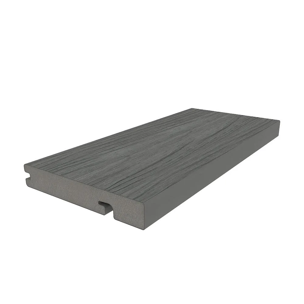 NewTechWood UltraShield Naturale Composite Hybrid Deck Board Sample - Westminster Gray, photo 5 of 6