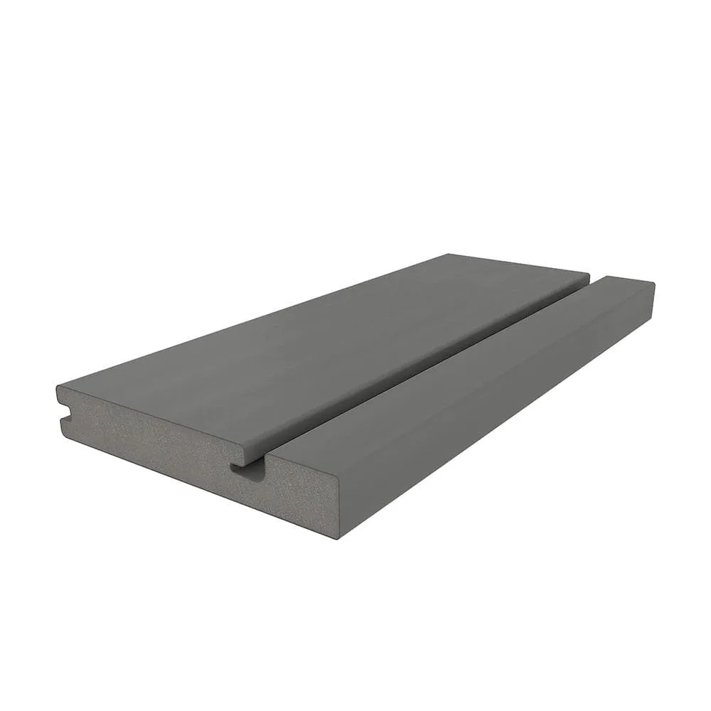 NewTechWood UltraShield Naturale Composite Hybrid Deck Board Sample - Westminster Gray, photo 6 of 6