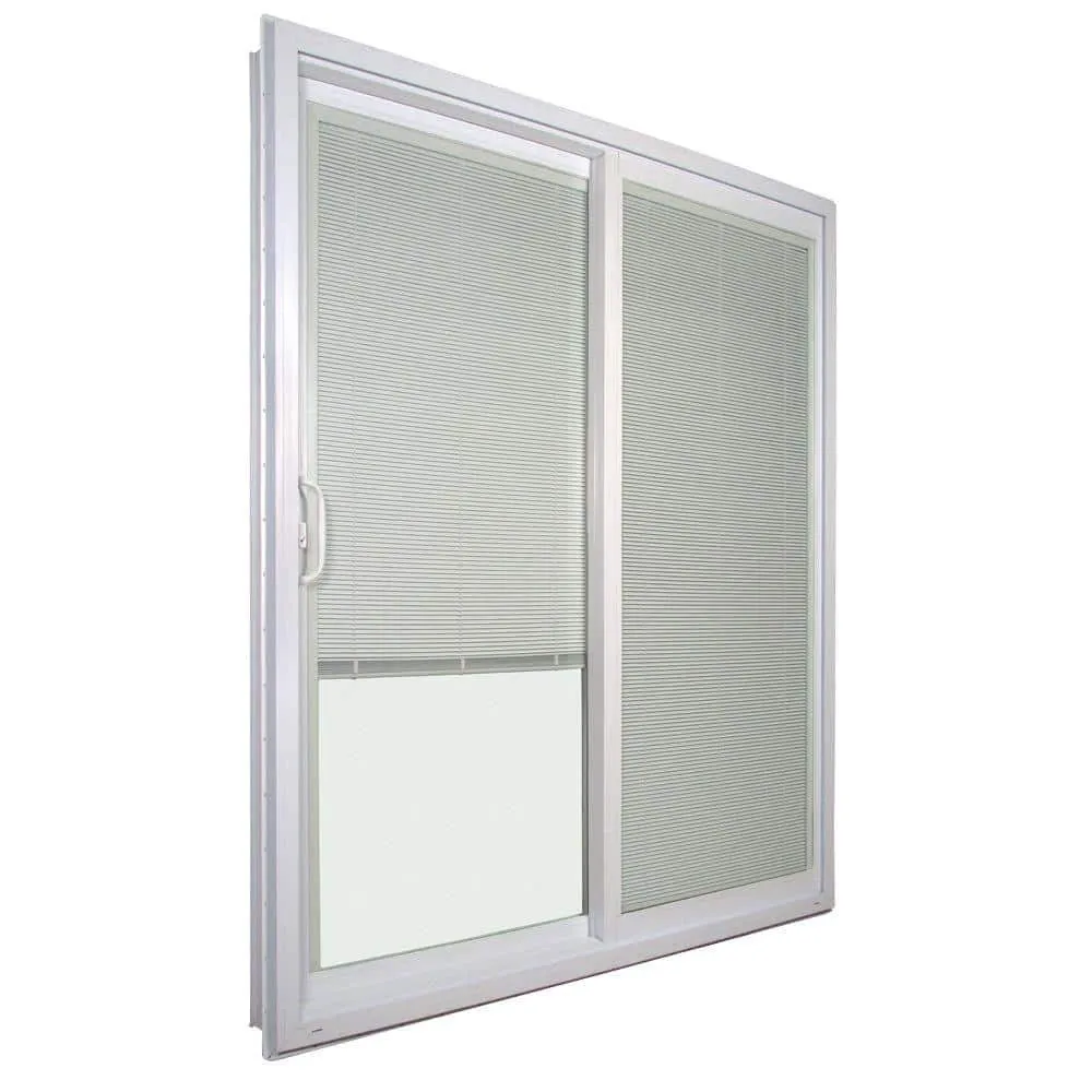 American Craftsman 72 in. x 80 in. 50 Series White Vinyl Sliding Patio Door Frame Kit, Universal Handing, photo 2 of 2