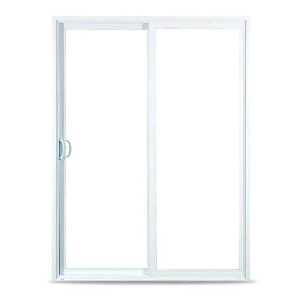 American Craftsman 72 in. x 80 in. 50 Series White Vinyl Right-Hand Sliding Patio Door with Blinds, photo 2 of 2