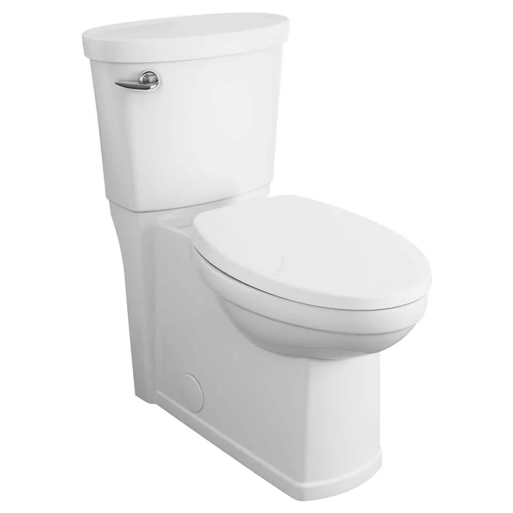 American Standard Cadet 3 Decor Tall Height 2-Piece 1.28 GPF Single-Flush Elongated Toilet with Slow-Close Seat, White, photo 3 of 9