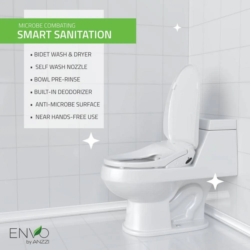 ANZZI Dive Smart Electric Bidet Toilet Seat with Remote Control and Heated Seat, photo 4 of 7