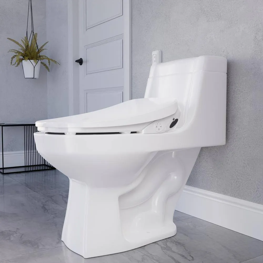 ANZZI Dive Smart Electric Bidet Toilet Seat with Remote Control and Heated Seat, photo 7 of 7