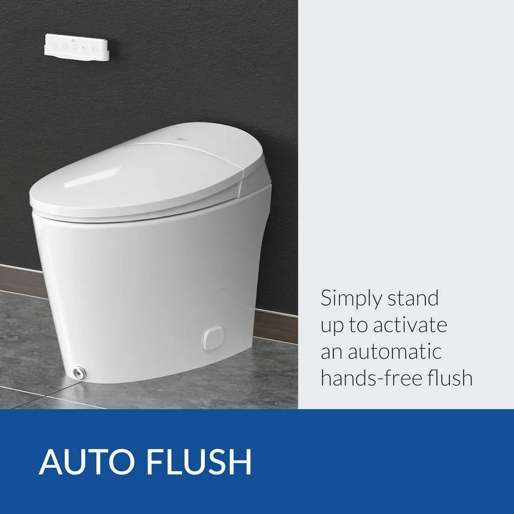 BIO BIDET Discovery DLX Elongated Smart Toilet Bidet System with Heated Seat & Air Dryer, photo 8 of 10