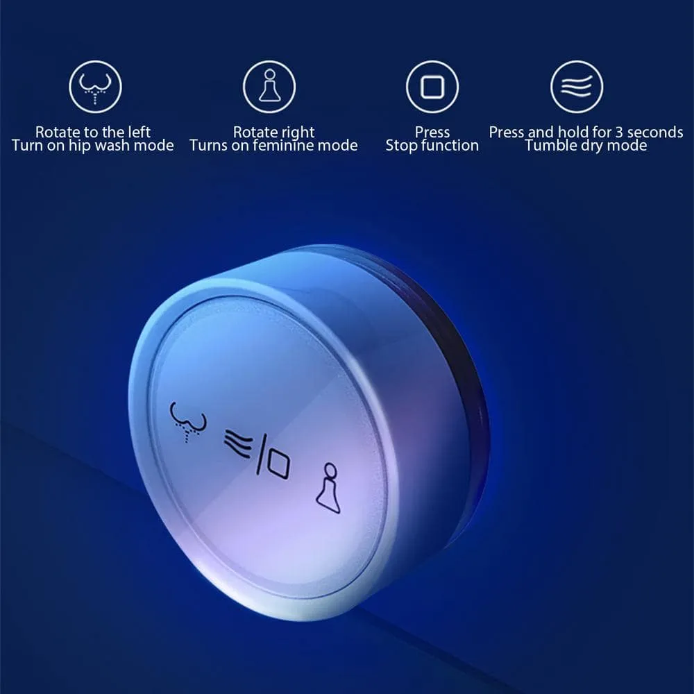 BWE Smart Toilet Bidet in White - Tankless 1-Piece with Auto Open/Close, Auto Flush, and Heated Seat, photo 5 of 10