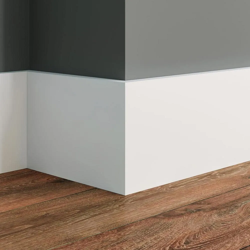 Royal Building Products Craftsman 9976 11/16 in. D x 3-1/4 in. W x 96 in. L PVC Casing Moulding White, photo 4 of 5