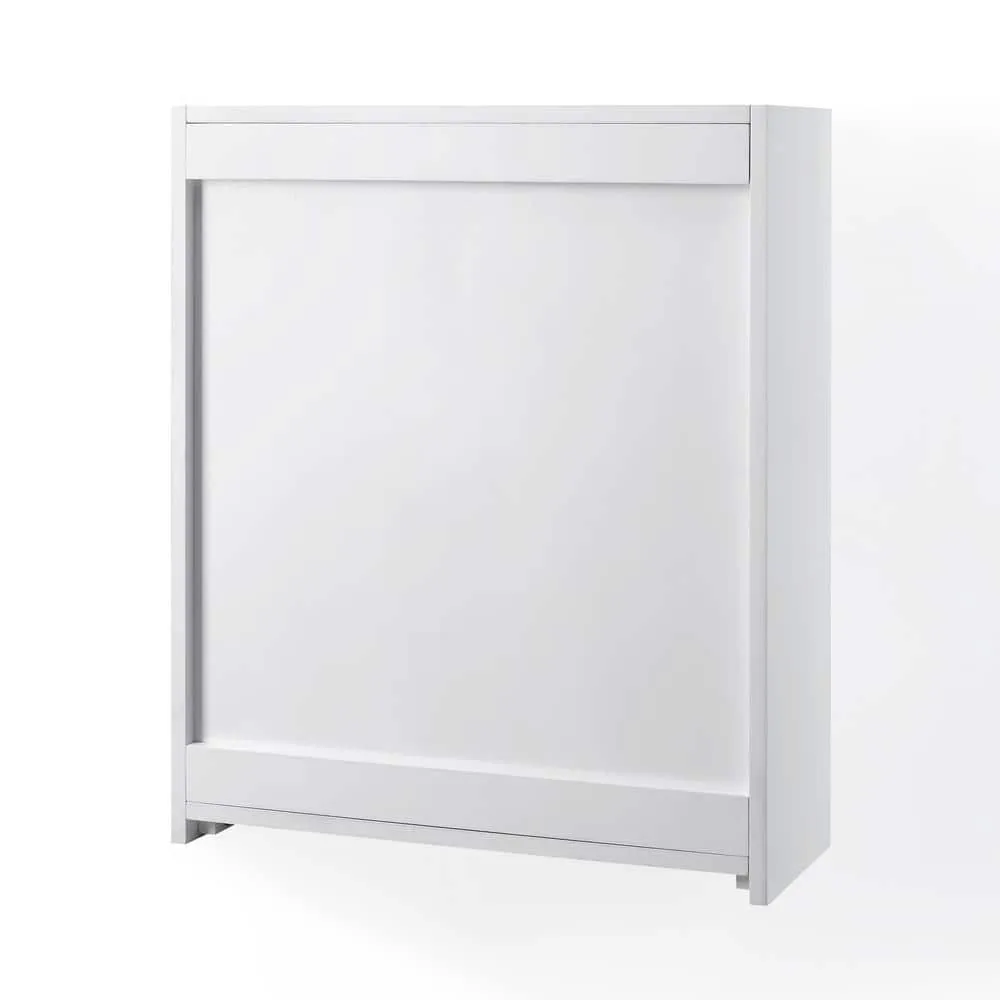 CROSLEY FURNITURE Savannah 22 in. x 26 in. x 8 in. Surface-Mount Medicine Cabinet in White, photo 6 of 8