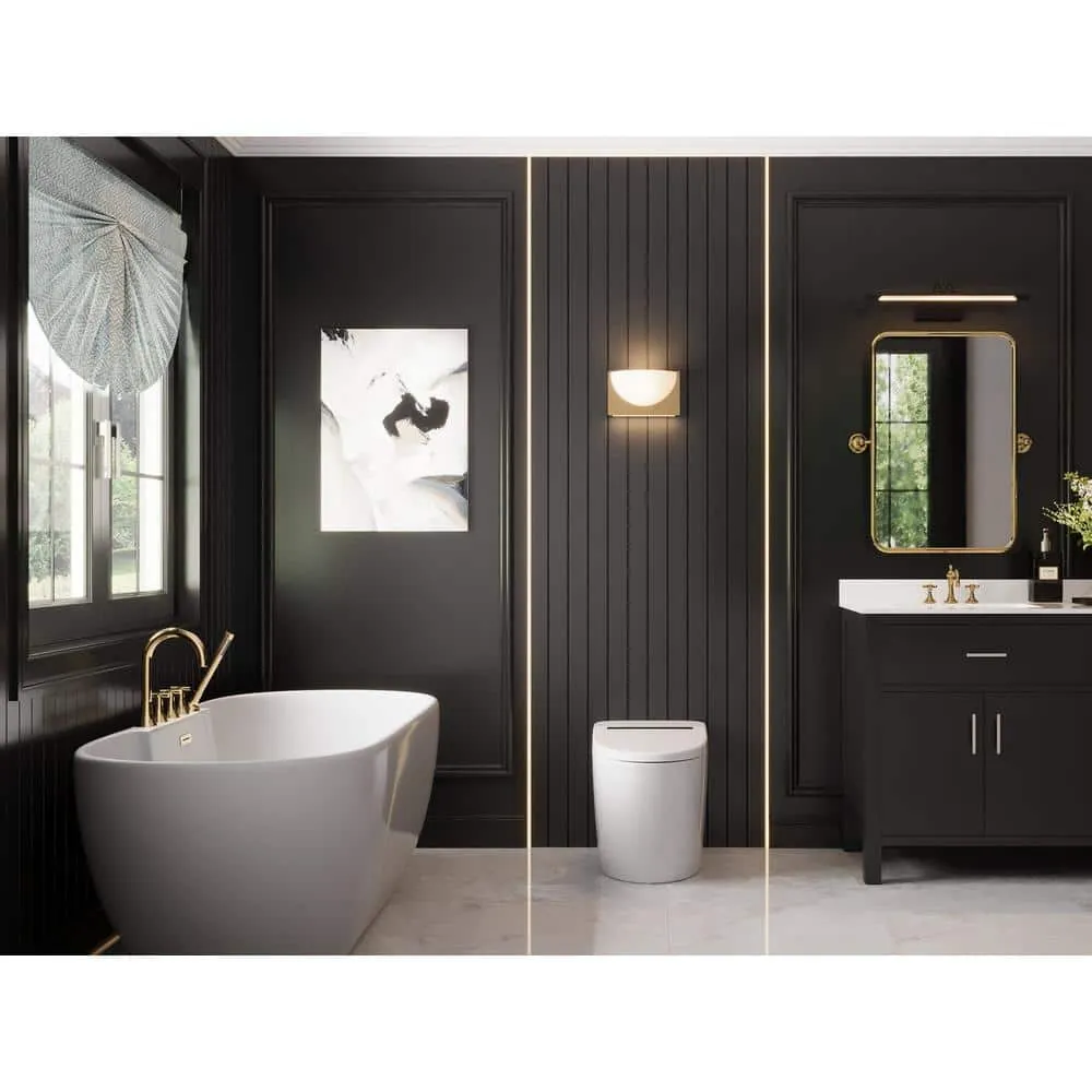 DEERVALLEY Smart Bidet Toilet with Auto Open/Flush, Warm Water, Air Dryer, photo 2 of 10