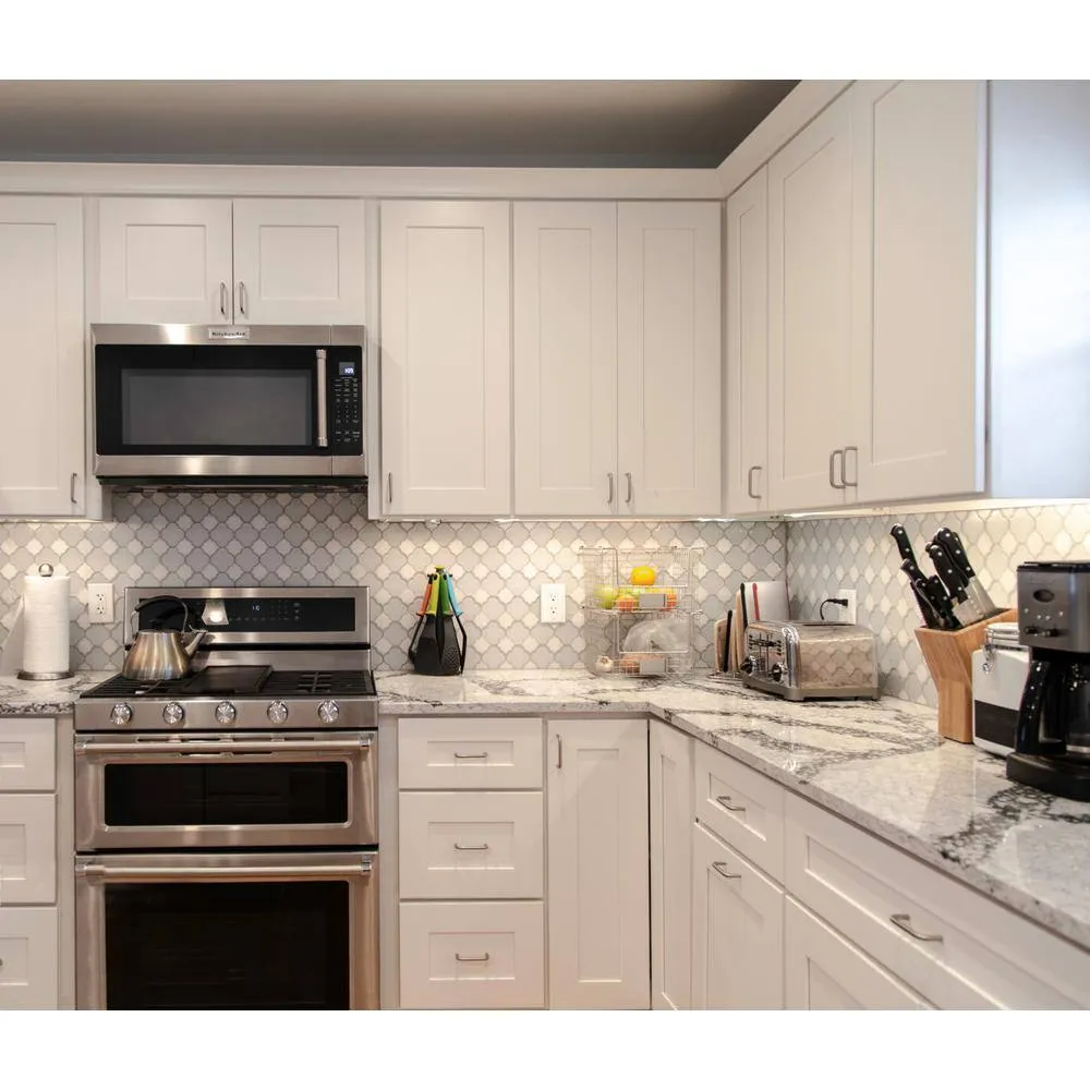 Design House Brookings Solid Wood Assembled Shaker 30 in. x 30 in. x 12 in. 2 Door Wall Kitchen Cabinet W3030 in White, photo 15 of 15