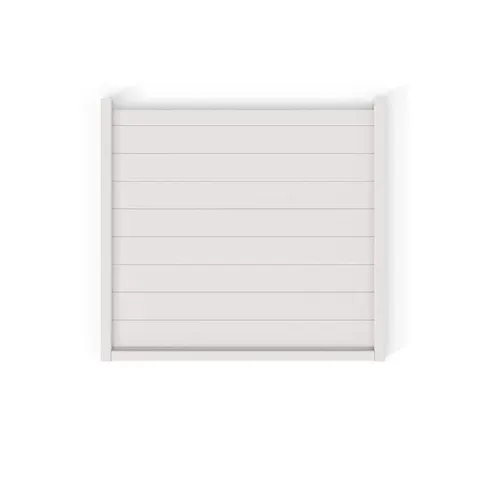 White Vinyl Liberty Lattice Rooftop Accessory