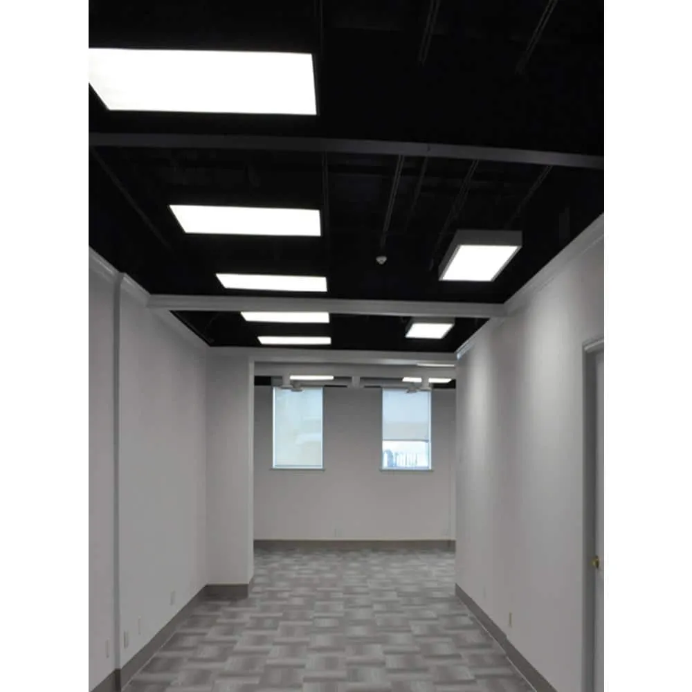eSenLite 2 ft. x 4 ft. Integrated LED Panel Light Troffer Backlit 6500LM 630W Equivalent White Dim CCT Color Changeable (8-PC), photo 6 of 10