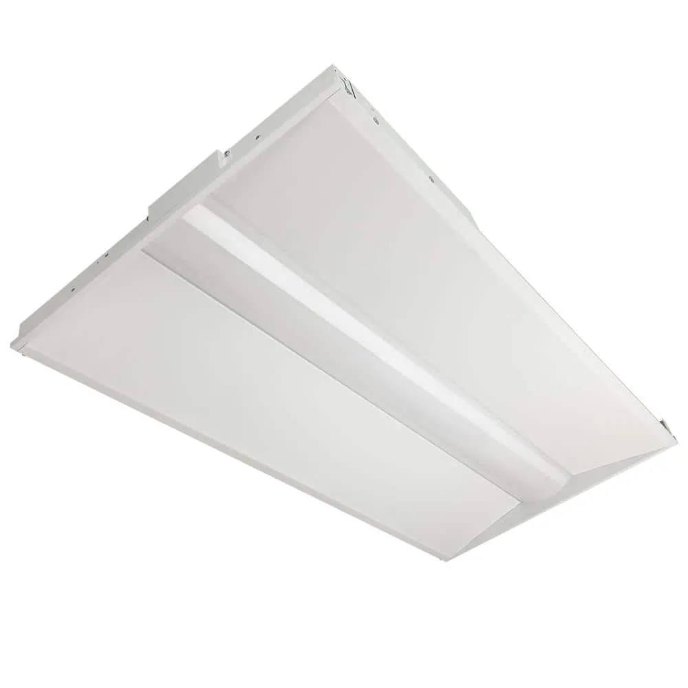 ETI LIGHTING 2 ft. x 4 ft. Center Basket Integrated LED Troffer Light 39W/32W/29W/24W 5850-Lumens 3500K 4000K 5000K Dimmable (8-Pack), photo 10 of 11