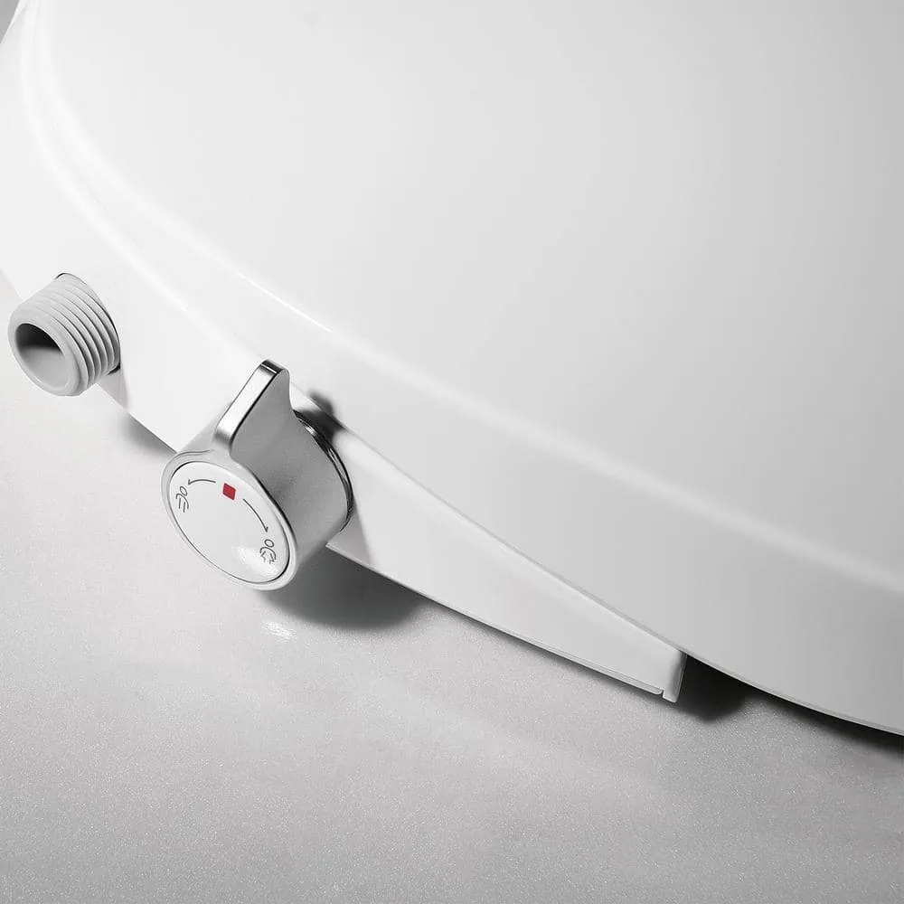 ROSWELL Taranto Quick-Release Elongated Toilet Seat with Bidet in White, photo 6 of 9