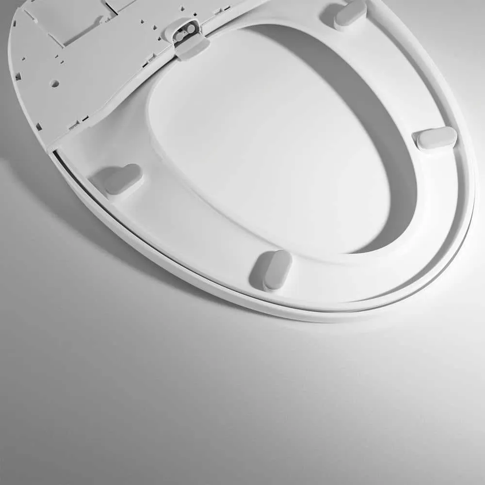 ROSWELL Taranto Quick-Release Elongated Toilet Seat with Bidet in White, photo 7 of 9