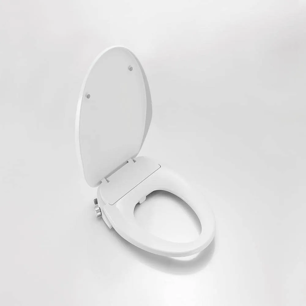 ROSWELL Taranto Quick-Release Elongated Toilet Seat with Bidet in White, photo 4 of 9