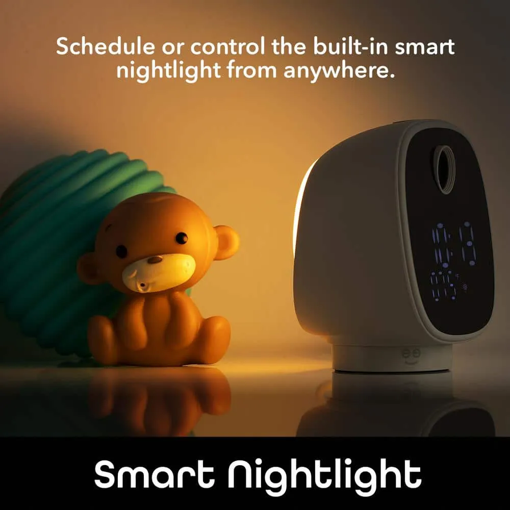 Geeni Serenity Smart Plug-In Clock Security Camera, Indoor 1080P Wi-Fi Monitor, 2-Way Audio, Night Light, photo 9 of 9