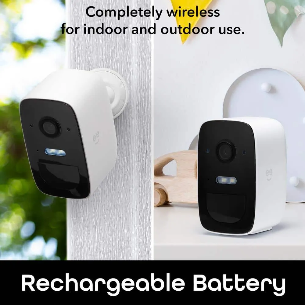 Geeni Freebird 2 Wireless Outdoor Smart Battery Operated Security Camera 2.4 GHz Wi-Fi, Color Night Vision, 2-Way Talk 2-Pack, photo 4 of 9