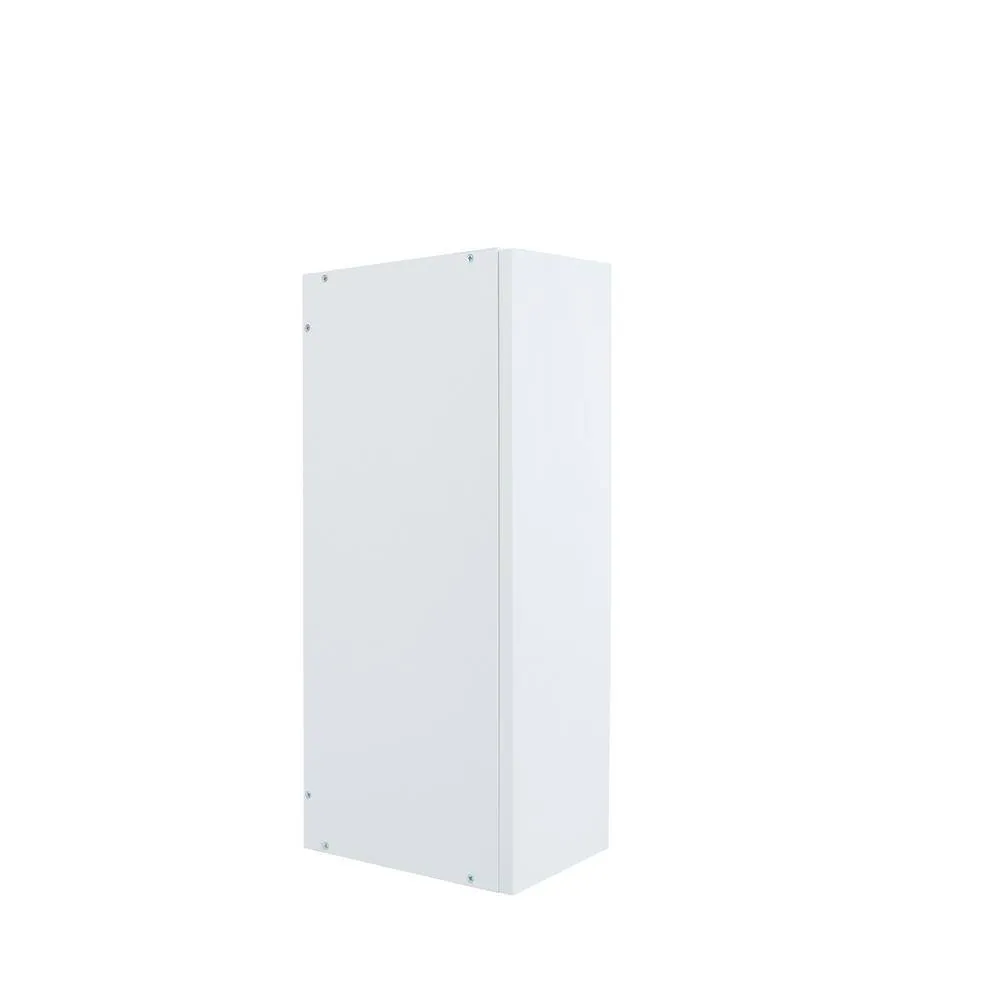 Cambridge Radiance 12 in. W x 12 in. D x 30 in. H Ready to Assemble Slab Wall Kitchen Cabinet in White Gloss, photo 7 of 10