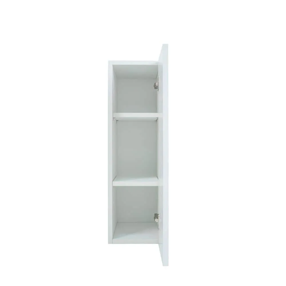 Cambridge Radiance 12 in. W x 12 in. D x 30 in. H Ready to Assemble Slab Wall Kitchen Cabinet in White Gloss, photo 8 of 10