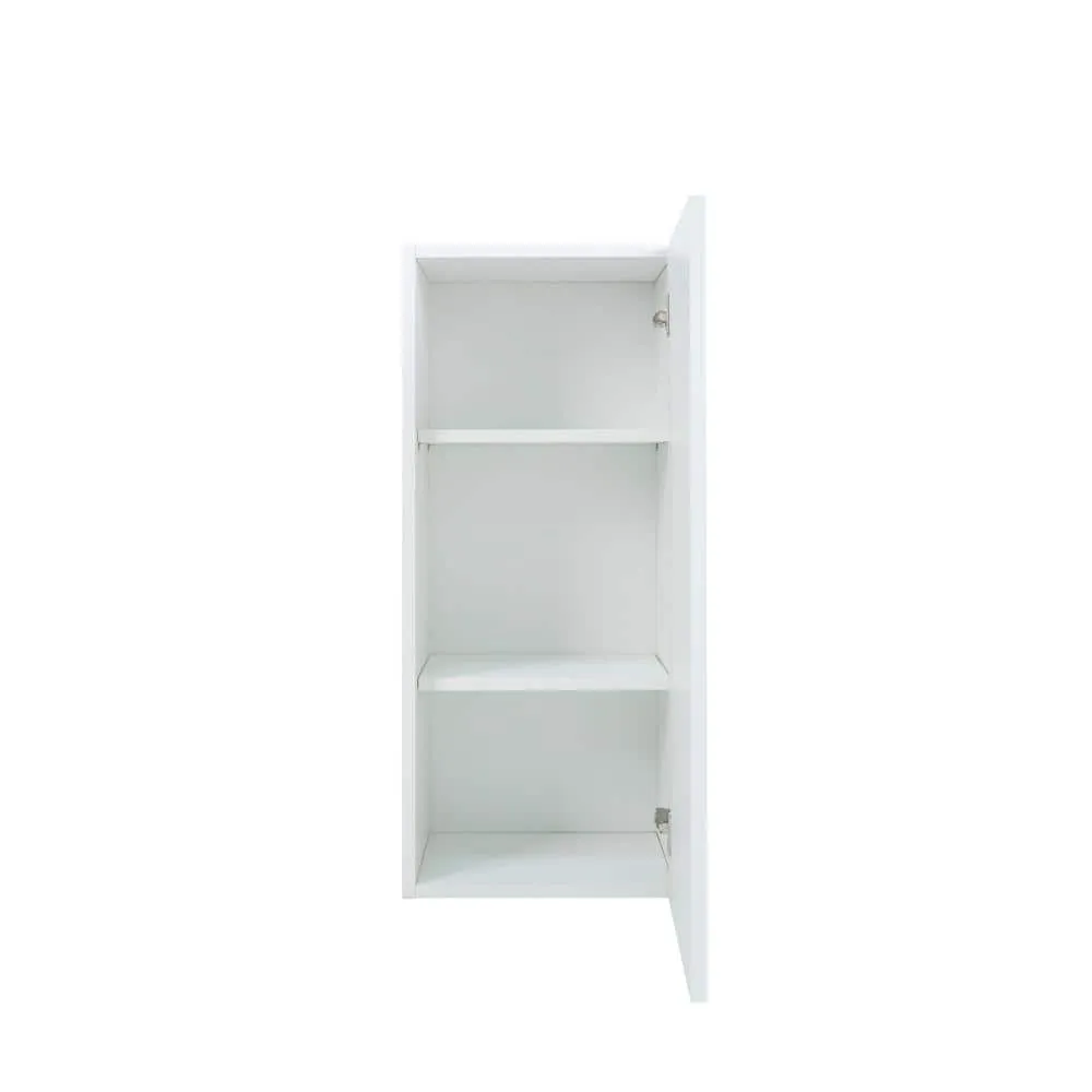 Cambridge Radiance 12 in. W x 12 in. D x 36 in. H Ready to Assemble Slab Wall Kitchen Cabinet in White Gloss, photo 6 of 9