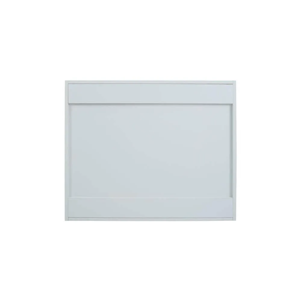 Cambridge Radiance 27 in. W x 12 in. D x 30 in. H Ready to Assemble Slab Wall Kitchen Cabinet in White Gloss, photo 5 of 11
