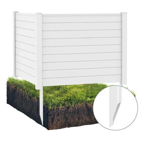 Vinyl Privacy Fence Panel