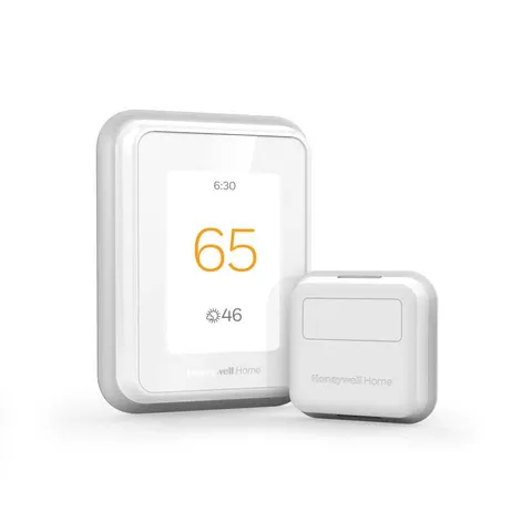 T9 WiFi 7-Day Programmable Smart Thermostat with Touchscreen Display and Smart Room Sensor