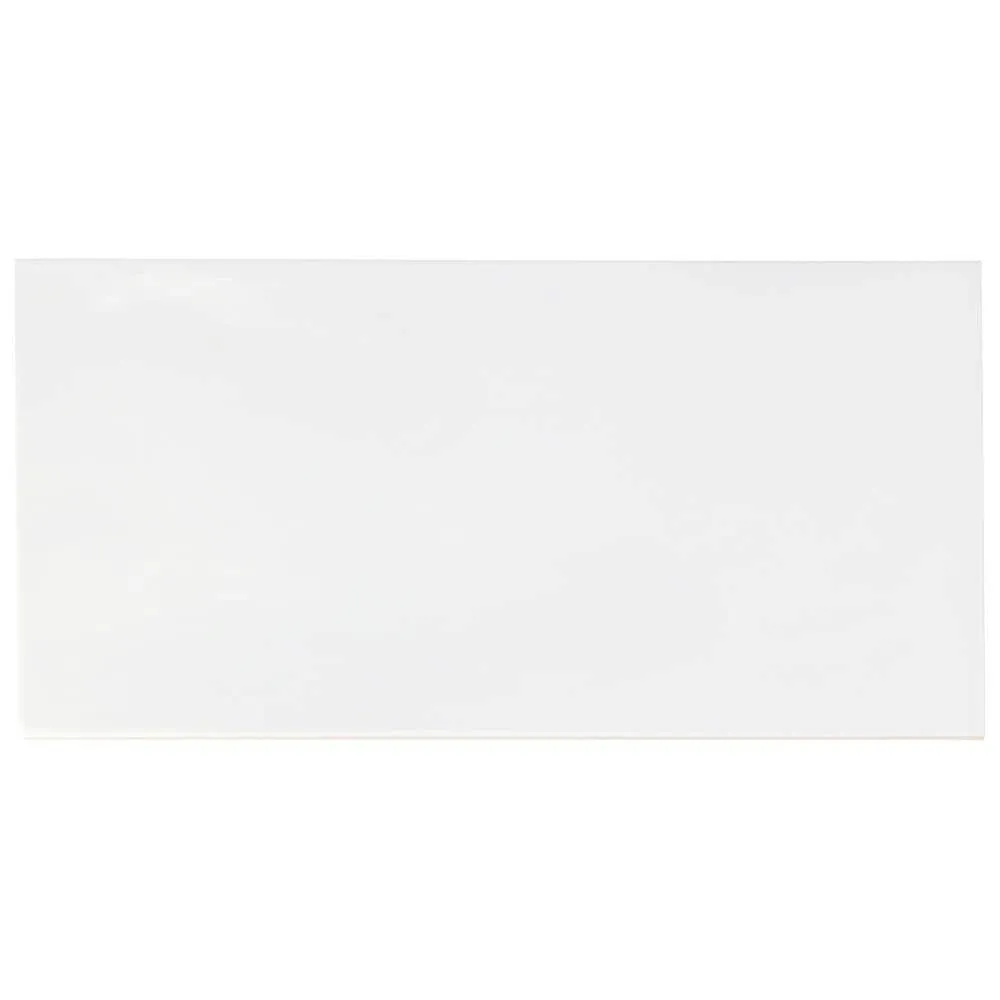 Ivy Hill Tile Barbados White 5 in. x 10 in. 9 mm Polished Ceramic Wall Tile (30 Pieces, 9.9 sq. ft. per Box), photo 3 of 7