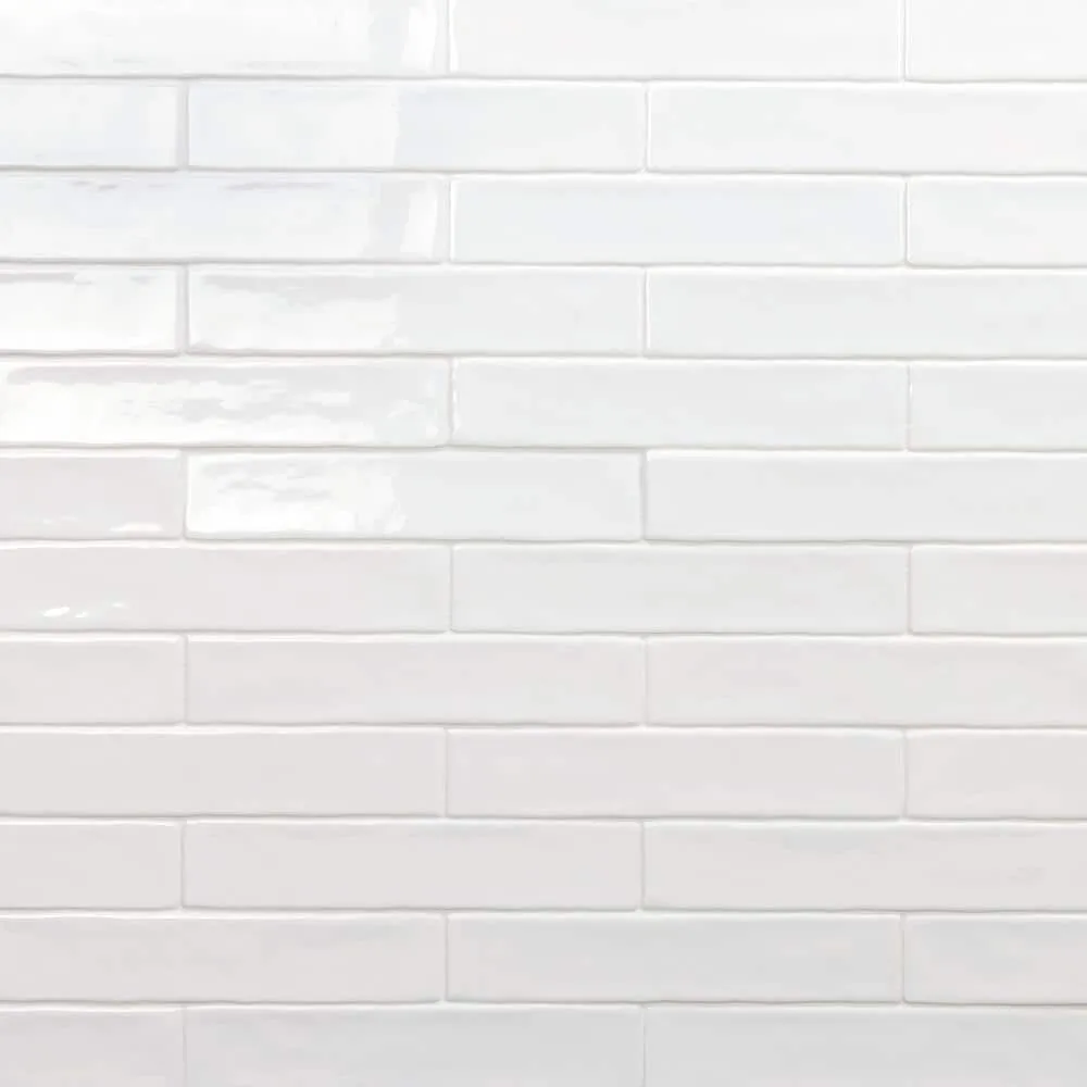 Ivy Hill Tile Newport White 2 in. x 10 in. x 11mm Polished Ceramic Subway Wall Tile (40 Pieces, 5.38 sq. ft. per Box), photo 7 of 8