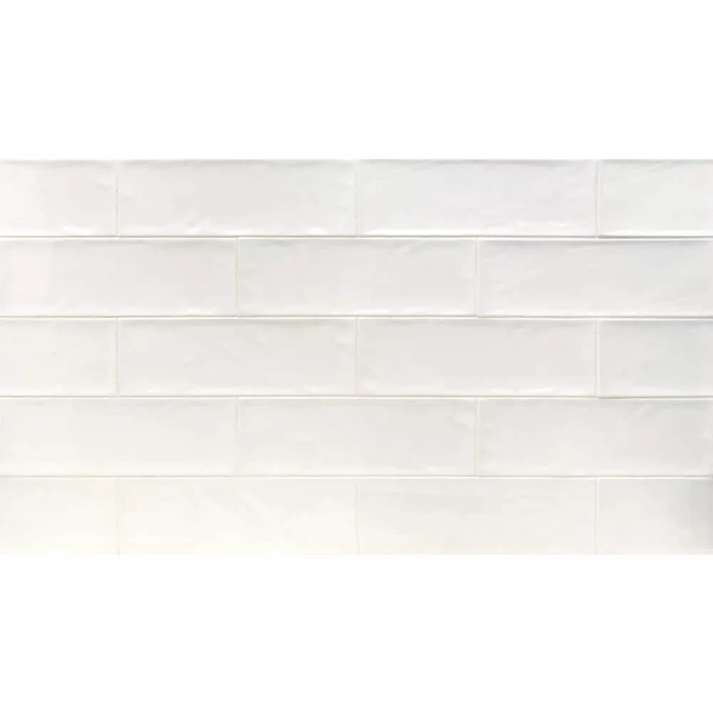 Ivy Hill Tile Pier White 4 in. x 12 in. 6 mm Polished Ceramic Subway Wall Tile (33-Piece, 10.76 sq. ft./Box), photo 5 of 8