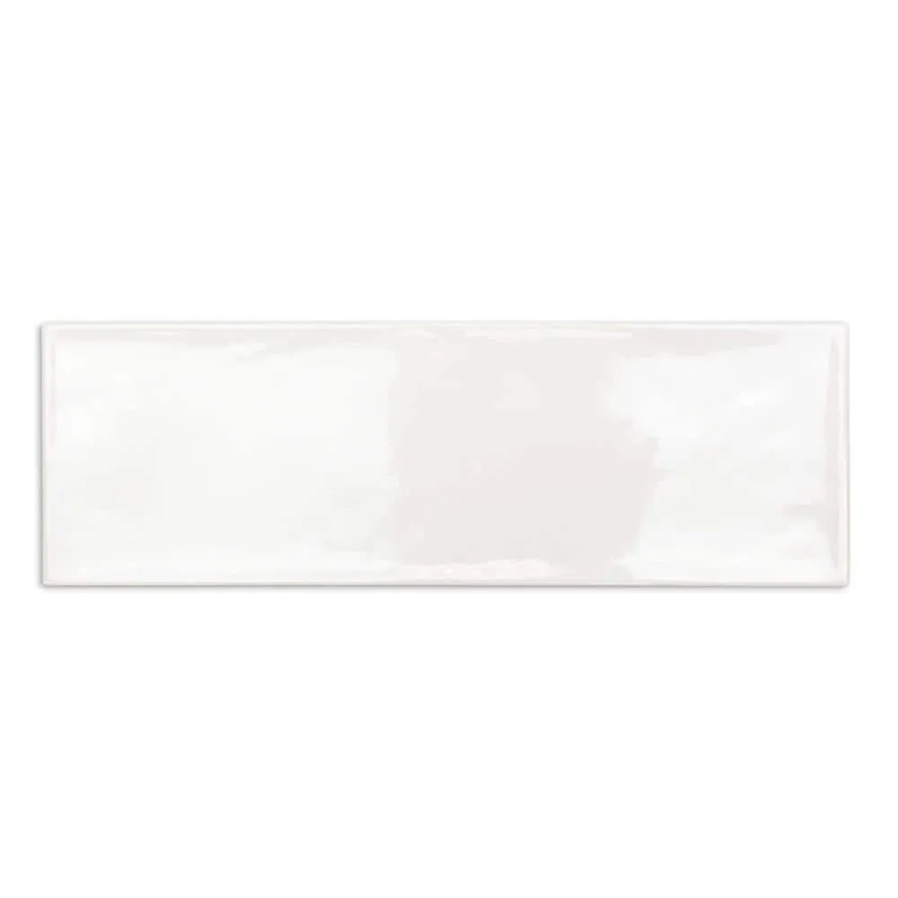 Ivy Hill Tile Pier White 4 in. x 12 in. 6 mm Polished Ceramic Subway Wall Tile (33-Piece, 10.76 sq. ft./Box), photo 6 of 8